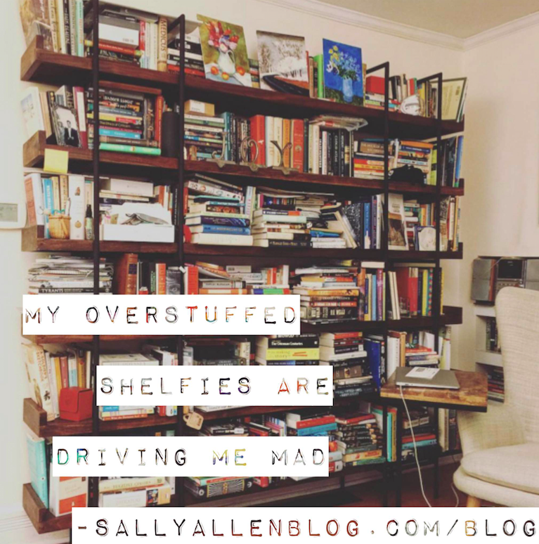 Shelf Overload Overstuffed shelfies – Sally Allen
